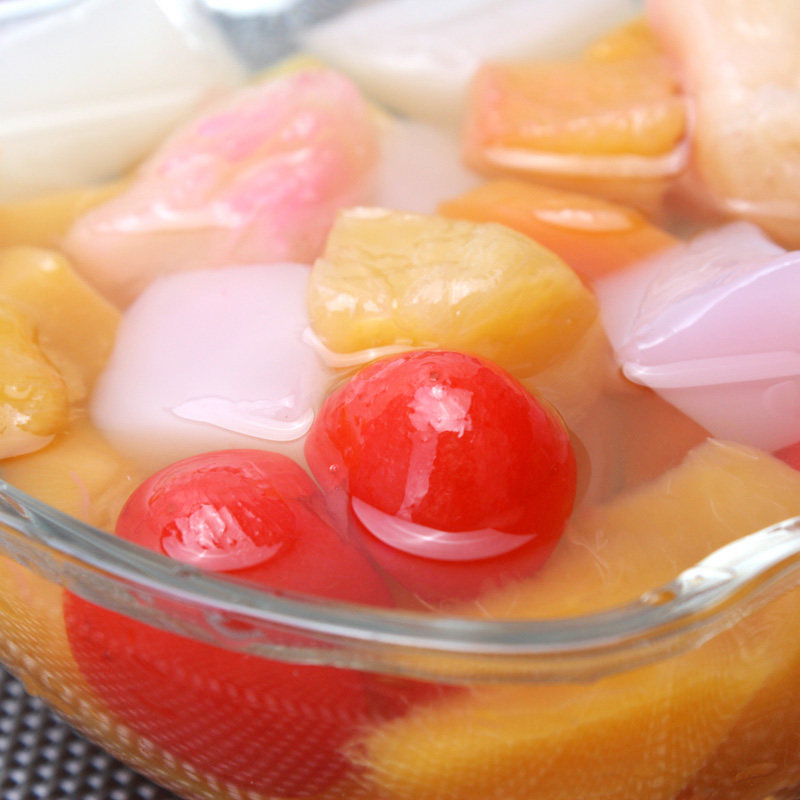 魁牌北方杂果罐头246克/瓶