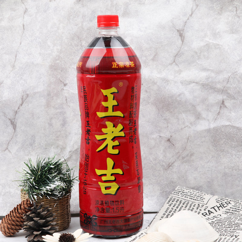 王老吉凉茶植物饮料 1.5升/瓶