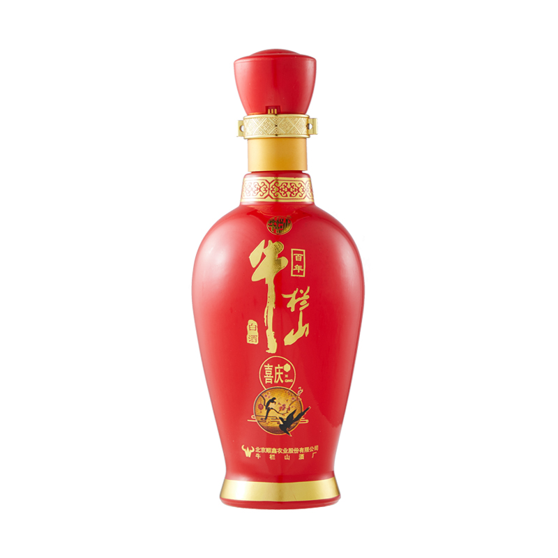 42度牛栏山白酒(百年喜庆)500ml/瓶