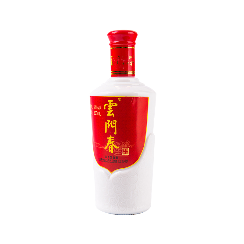 52度云门春酒 500ml/盒白酒酒水