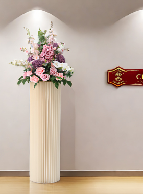 仿真花落地装饰摆件商场橱窗店铺