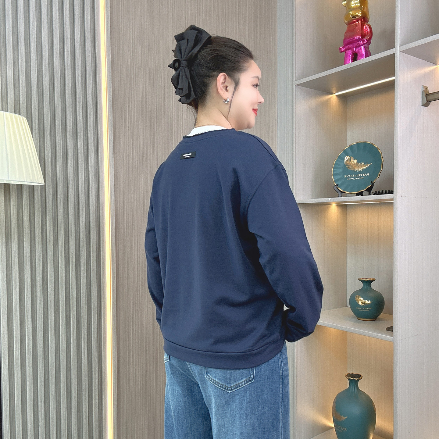 大码休闲假两件套头卫衣女2026春季新款胖mm宽松显瘦内搭长袖上衣,淘宝优惠券,粉丝福利购,淘宝优惠卷