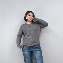 Big Code Women Dress Fat Mm Heart-shaped Embroidered Hooded Sweatshirt Woman Spring Autumn New Conspicuic Casual Fashion Long Sleeve Sweater