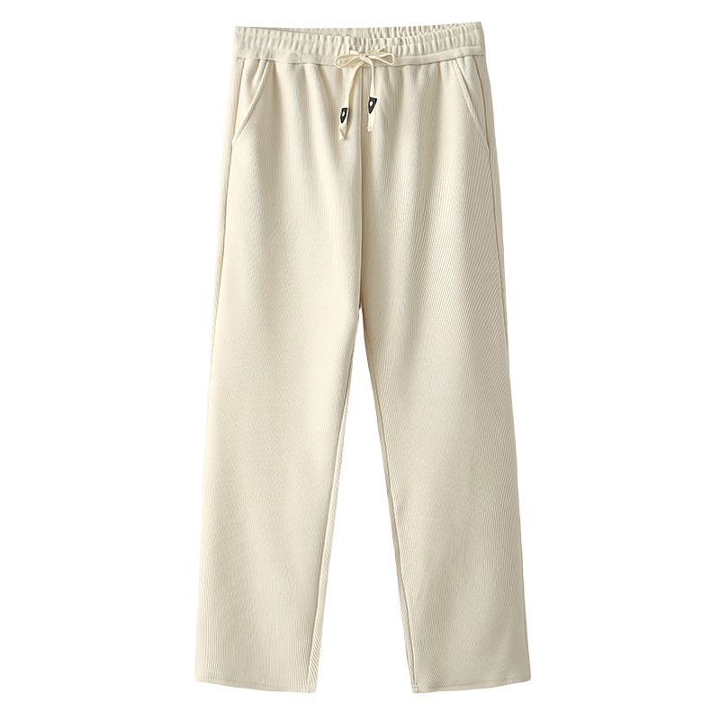 大码女装秋冬新款雪尼尔阔腿裤女胖mm宽松显瘦松紧腰休闲直筒裤子,淘宝优惠券,粉丝福利购,淘宝优惠卷