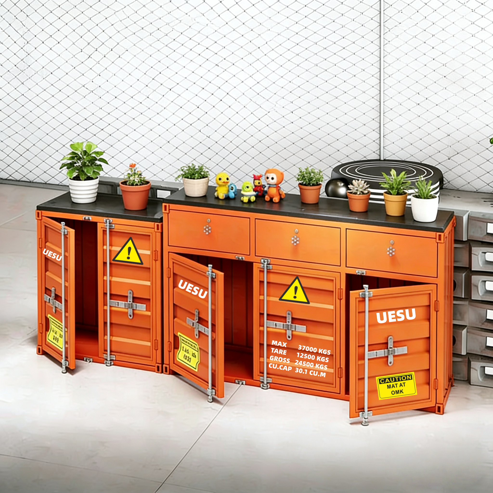 工业风集装箱置物柜厨房餐边柜收纳柜酒吧餐厅茶水储物靠墙长柜子,淘宝优惠券,粉丝福利购,淘宝优惠卷