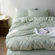 Three-layer yarn sheet quilt cover four-piece set full cotton