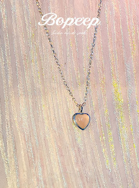 爱心项链合金项链女合金