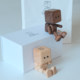 Shaking Leg Wooden Aromatherapy Cute Solid Wood Creative Gift