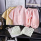 Summer cloud cotton ຊຸດແຂນສັ້ນສໍາລັບຜູ້ຊາຍແລະແມ່ຍິງຢູ່ເຮືອນ