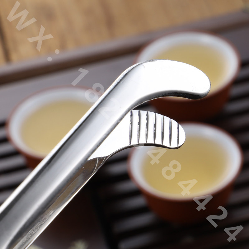 304食品级不锈钢加厚茶夹功夫茶具金属镊子茶夹子茶道零配件杯夹,淘宝优惠券,粉丝福利购,淘宝优惠卷