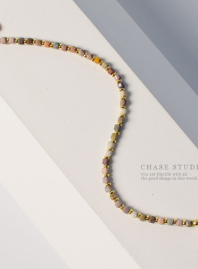 天然石+玛瑙石串珠手链个性