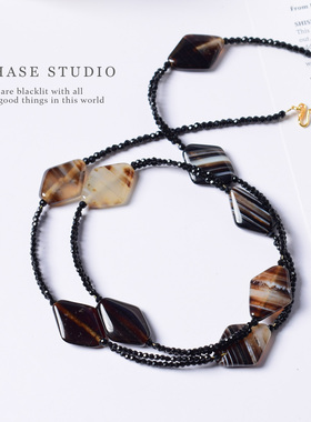 老玛瑙原创设计手作项链