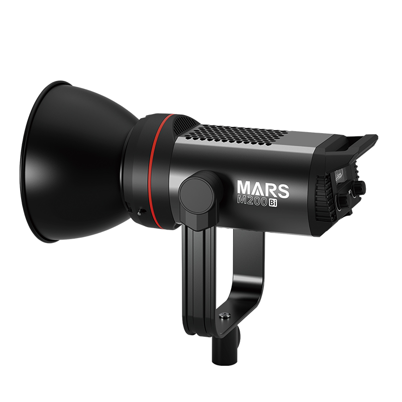 捷宝Mars M200D M200Bi单双色温LED摄影像高亮美颜直播补光灯可调 - 图3