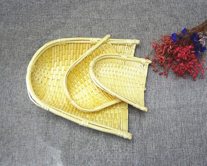 柳编簸箕纯手工簸箕小簸箕民间工艺家用收纳筐装饰品竹筐柳匾传统,淘宝优惠券,粉丝福利购,淘宝优惠卷