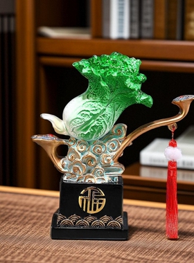 工艺品事事如意轻奢摆件新中式