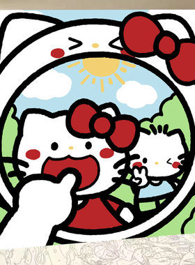 三丽鸥全家福Kitty猫卡通动画