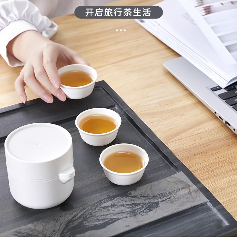 一次性茶具户外便捷式旅行茶具潮汕功夫茶具露营聚餐便装迷你茶具