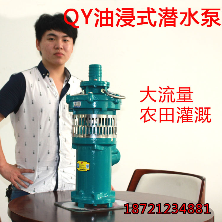 农用灌溉喷泉泵QY10-72/4-4移动潜水泵高扬程农用灌溉喷泉泵厂家 - 图2