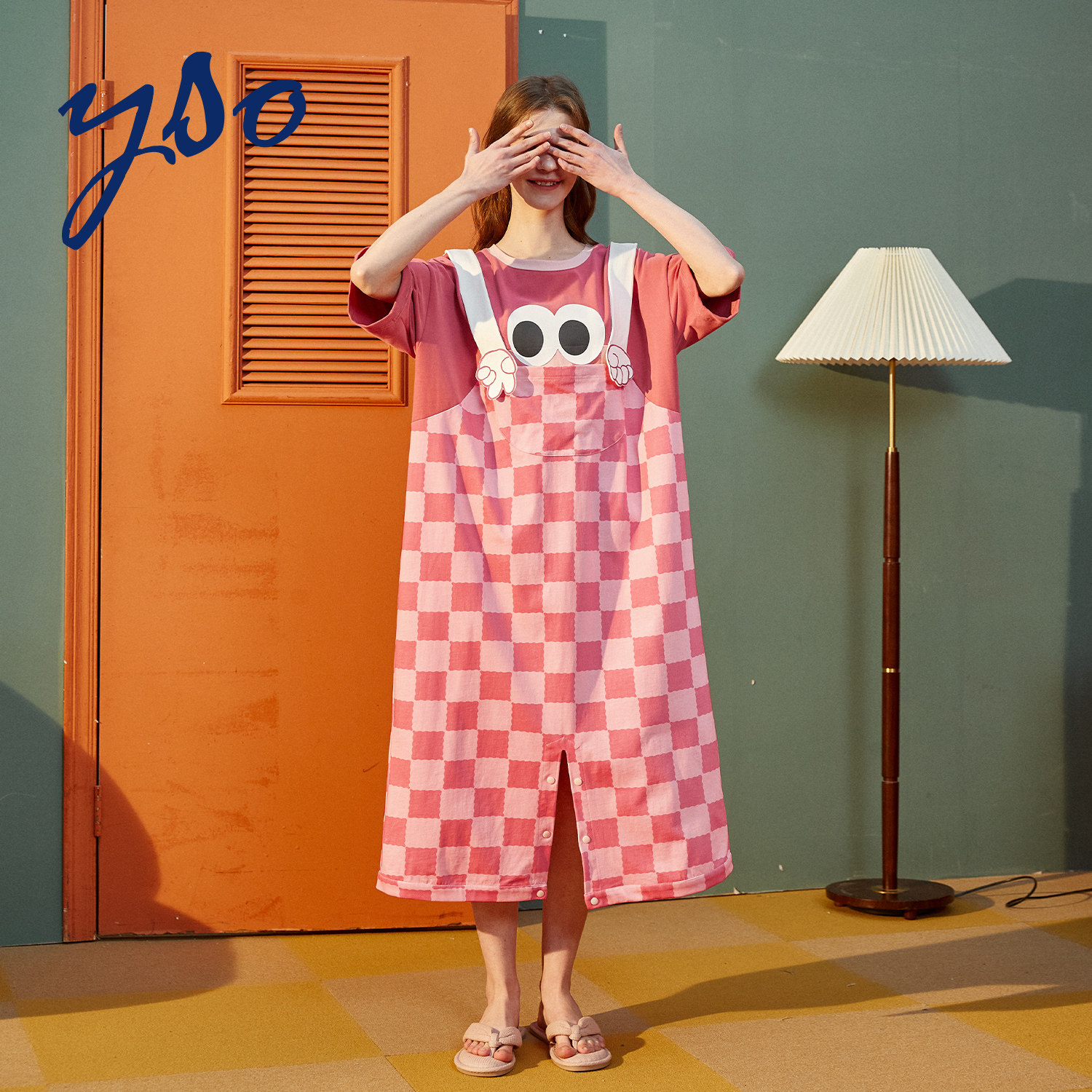 春夏连体衣可外穿a睡衣 yso睡衣/家居服套装