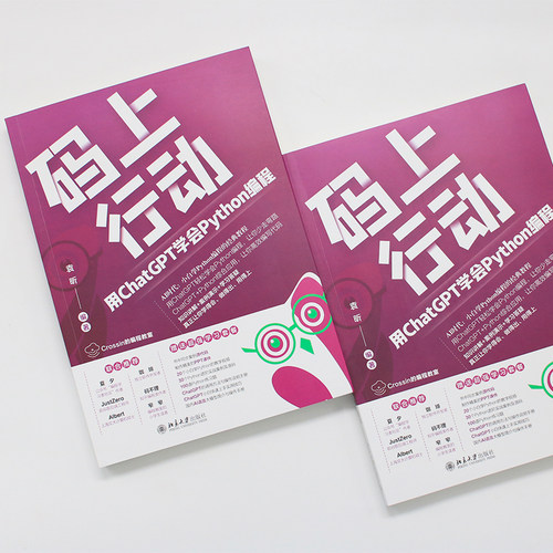 码上行动：用ChatGPT学会Python编程 袁昕 北京大学旗舰店正版 - 图3