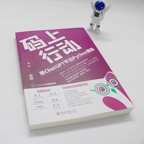 码上行动：用ChatGPT学会Python编程 袁昕 北京大学旗舰店正版 - 图2