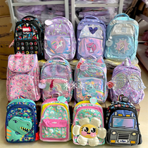 smiggle creative cartoon light decompression 1-6 grade elementary school children bag double shoulder backpack birthday present