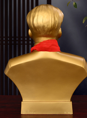 毛主席铜像半身像雕塑客厅摆件