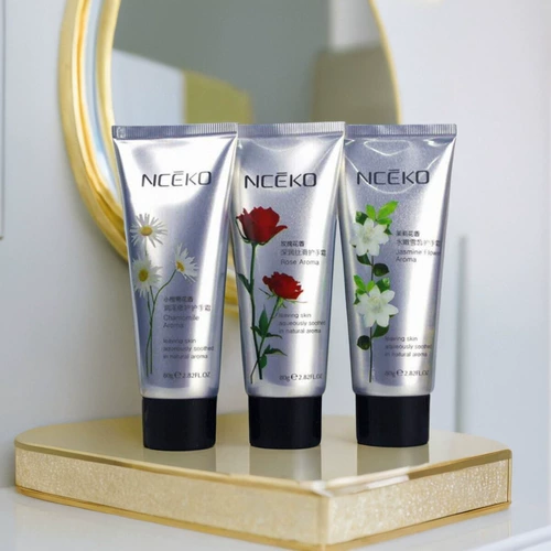 Увлажняющий защитный крем для рук с розой в составе, демисезонная освежающая питательная маска для рук, против трещин, долговременный эффект