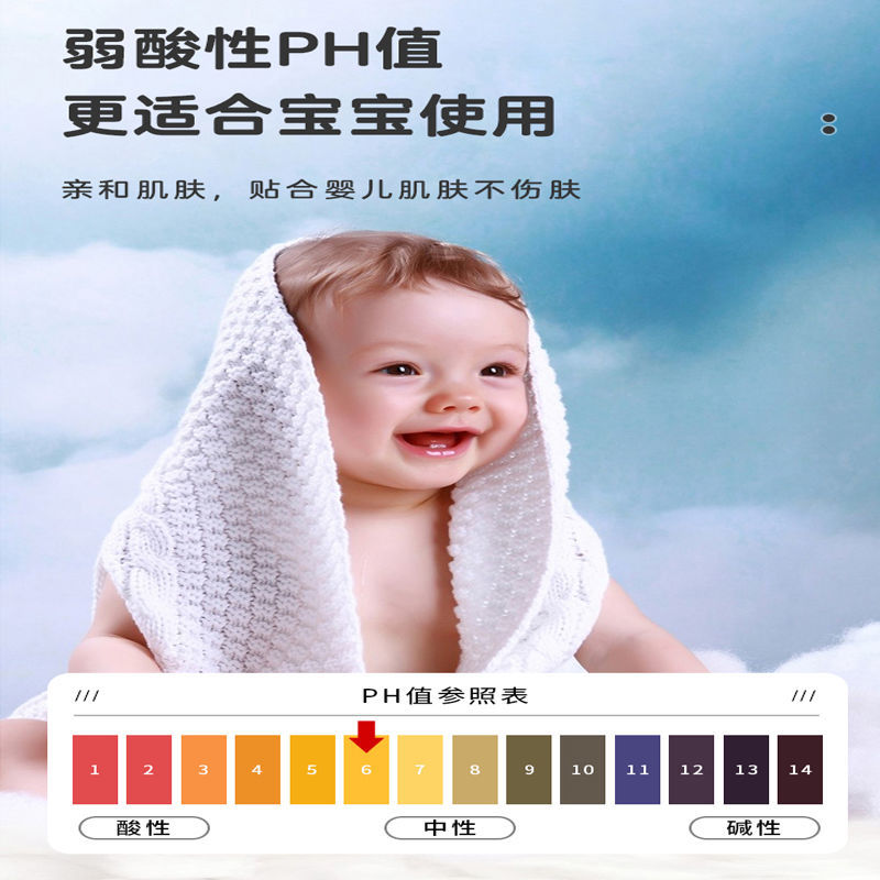 婴宝慧婴儿手口专用湿巾新生儿超柔宝宝带盖湿巾手口湿巾-图0