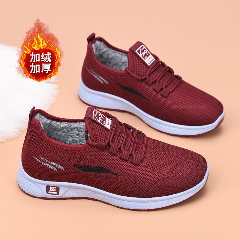 老北京二棉鞋女冬季加绒保暖软底妈妈鞋加厚防滑休闲奶奶棉靴防寒,淘宝优惠券,粉丝福利购,淘宝优惠卷