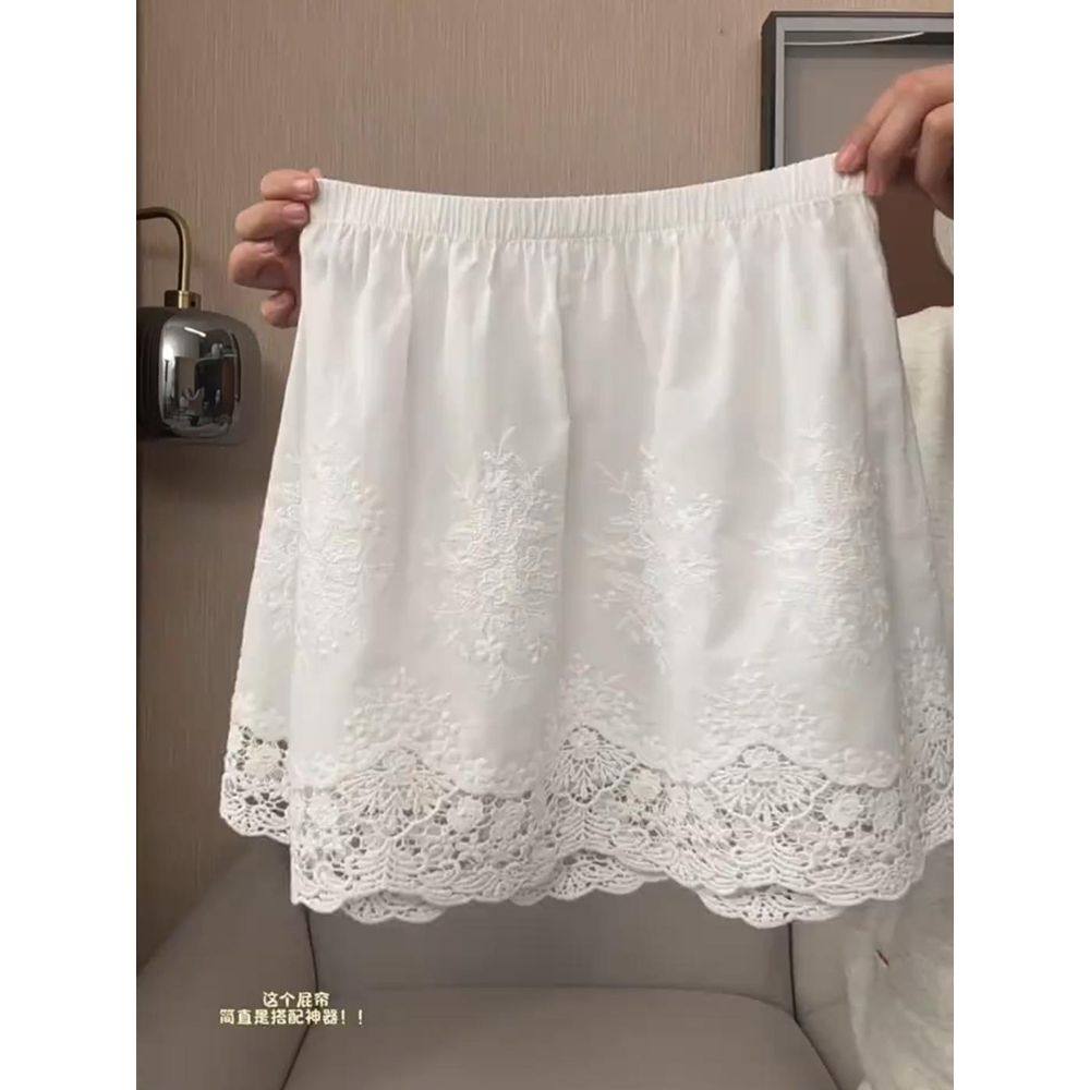 大码半身裙短裙2025秋冬新款叠穿神器蕾丝屁帘时尚百搭气质裙子女,淘宝优惠券,粉丝福利购,淘宝优惠卷