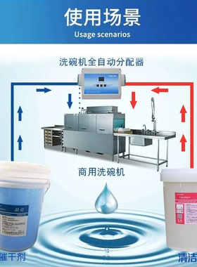 特价力奇洁清洁剂洗碗机洗洁精碱液碱油催干剂餐厅酒店学校