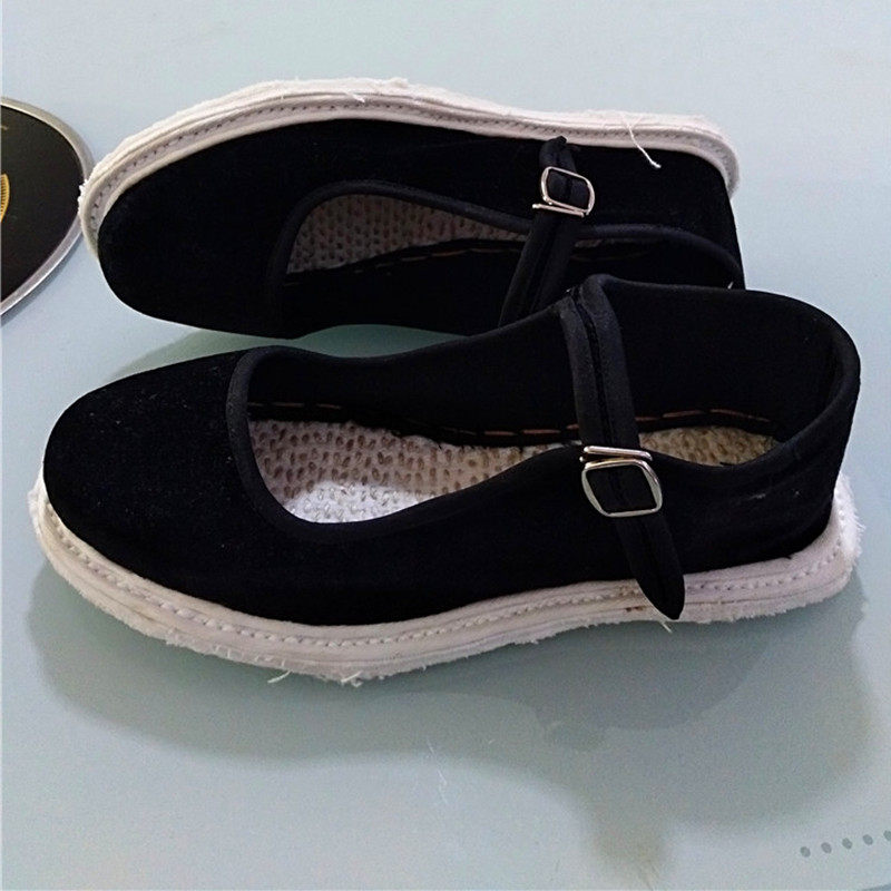 【纯手工正品麻线】贵州千层底布鞋中老年北京鞋云南方口布底鞋子