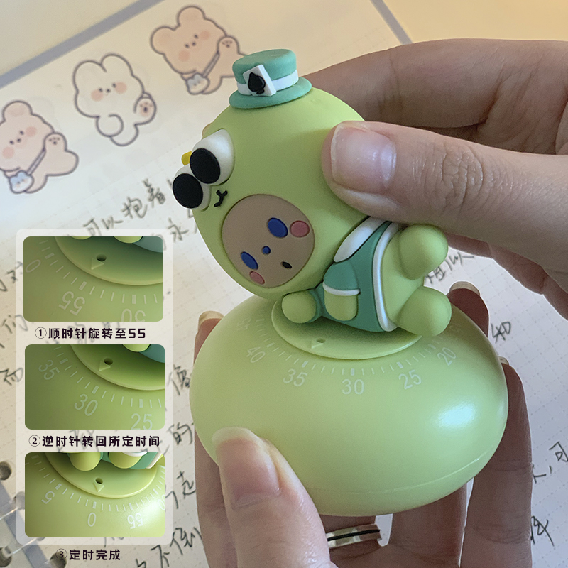 机械计时器儿童学习专用学生考研时间管理自律厨房提醒器定时器 - 图2