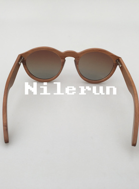 墨镜女士复古风圆形全框太阳眼镜