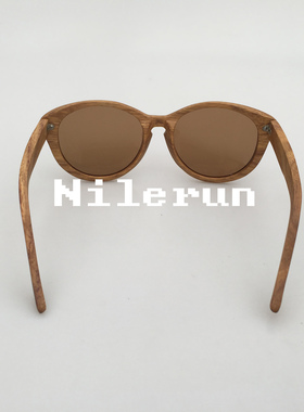 墨镜简约风圆形大框太阳眼镜