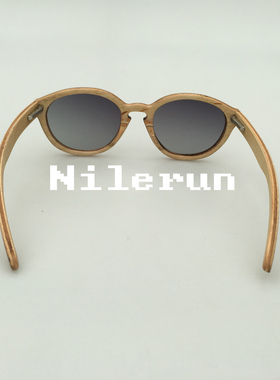 墨镜时尚风椭圆形灰色偏光镜片