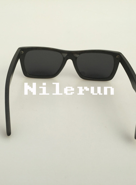 墨镜黑色竹子大方框太阳镜