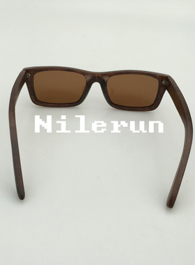 墨镜长方形棕色太阳镜