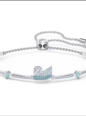 【双十二促销价】黑天鹅跳动的心手镯美时尚手链送女友生日礼物