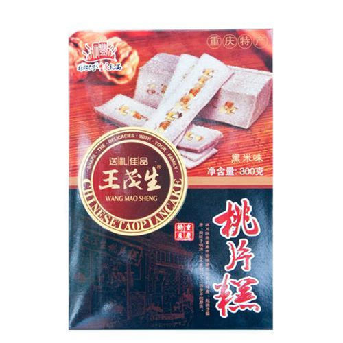 重庆云阳特产云片糕王茂生桃片糕300g五盒装核桃糕点手工传统小吃 - 图3