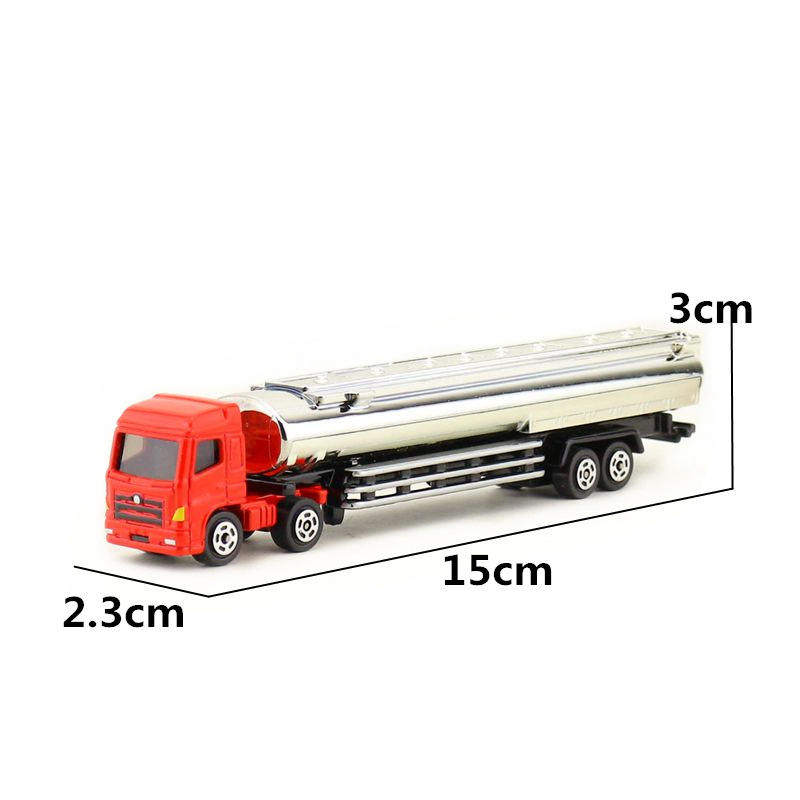 新款 合金模型儿童玩具加长汽车系列平板拖车油罐车货柜车礼盒装,淘宝优惠券,粉丝福利购,淘宝优惠卷