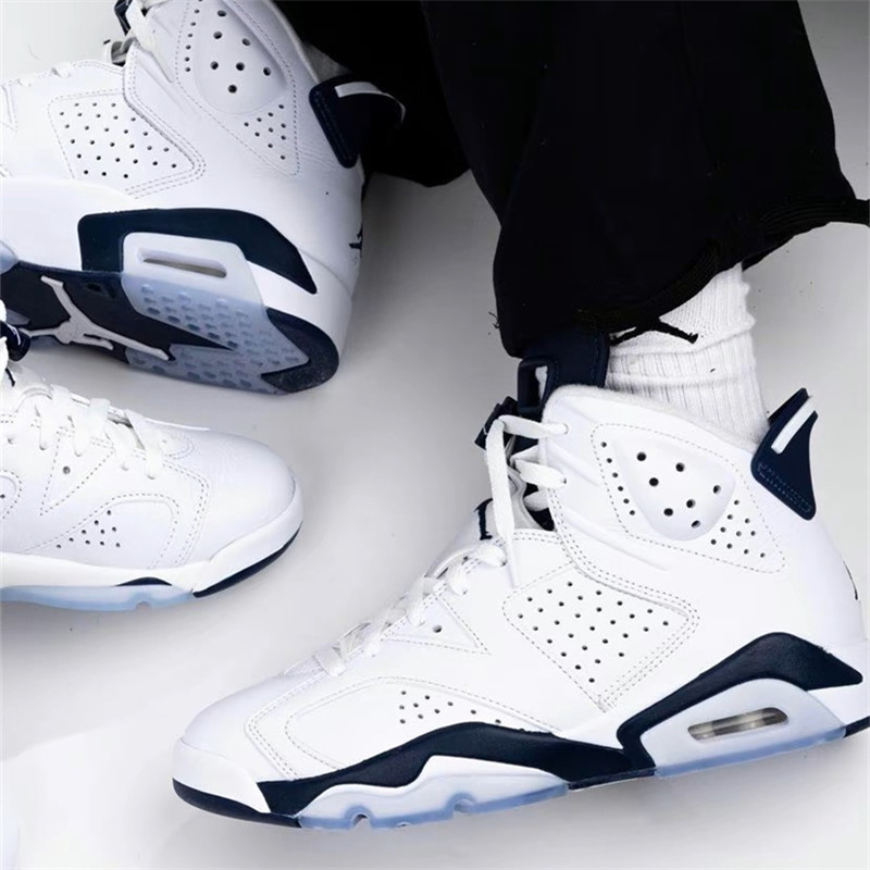 Air Jordan 6 AJ6 retro日落薄荷绿高低帮运动篮球鞋 DC1048-110-图0