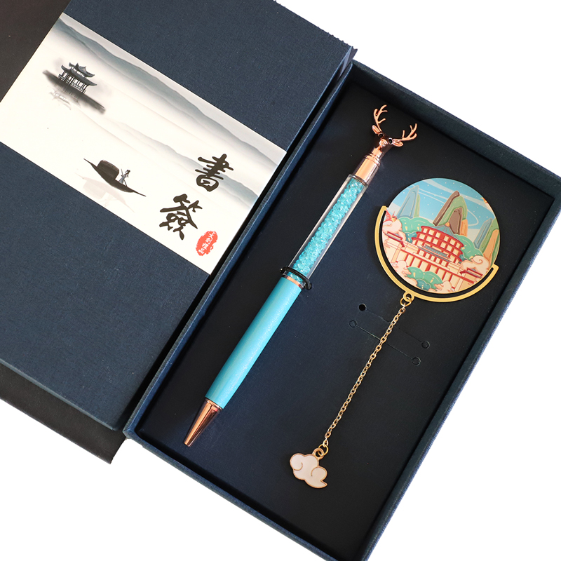 重庆景点书签特色旅游解放碑洪崖洞白帝城金属文创礼品伴读随手礼