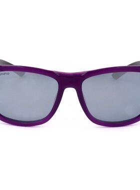 代购Smith女士太阳镜防紫外线非偏光清晰视野轻盈佩戴紫色矩形框