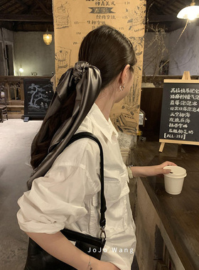 惊艳了谁！气质灰法式大肠发圈女