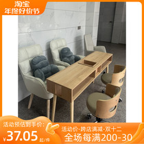 Original wood colour medecine table minimalist price Economic models Single table double table double table with storage box side opening with light holes