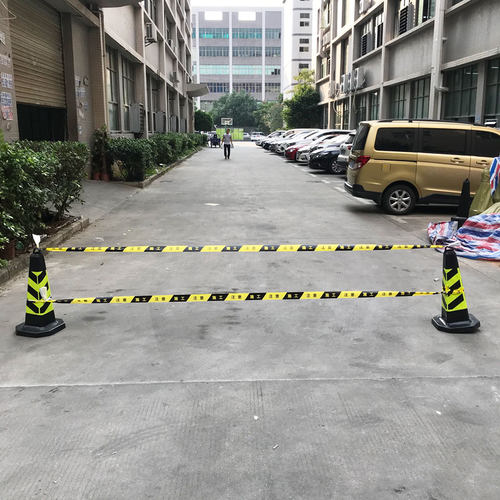 加厚一次性警戒线 安全警示带 施工警戒隔离线注意安全80米 - 图1