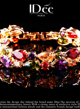 轻奢小众法国时尚艺术饰品手链