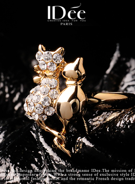 情人节礼物个性艺术戒指指环饰品